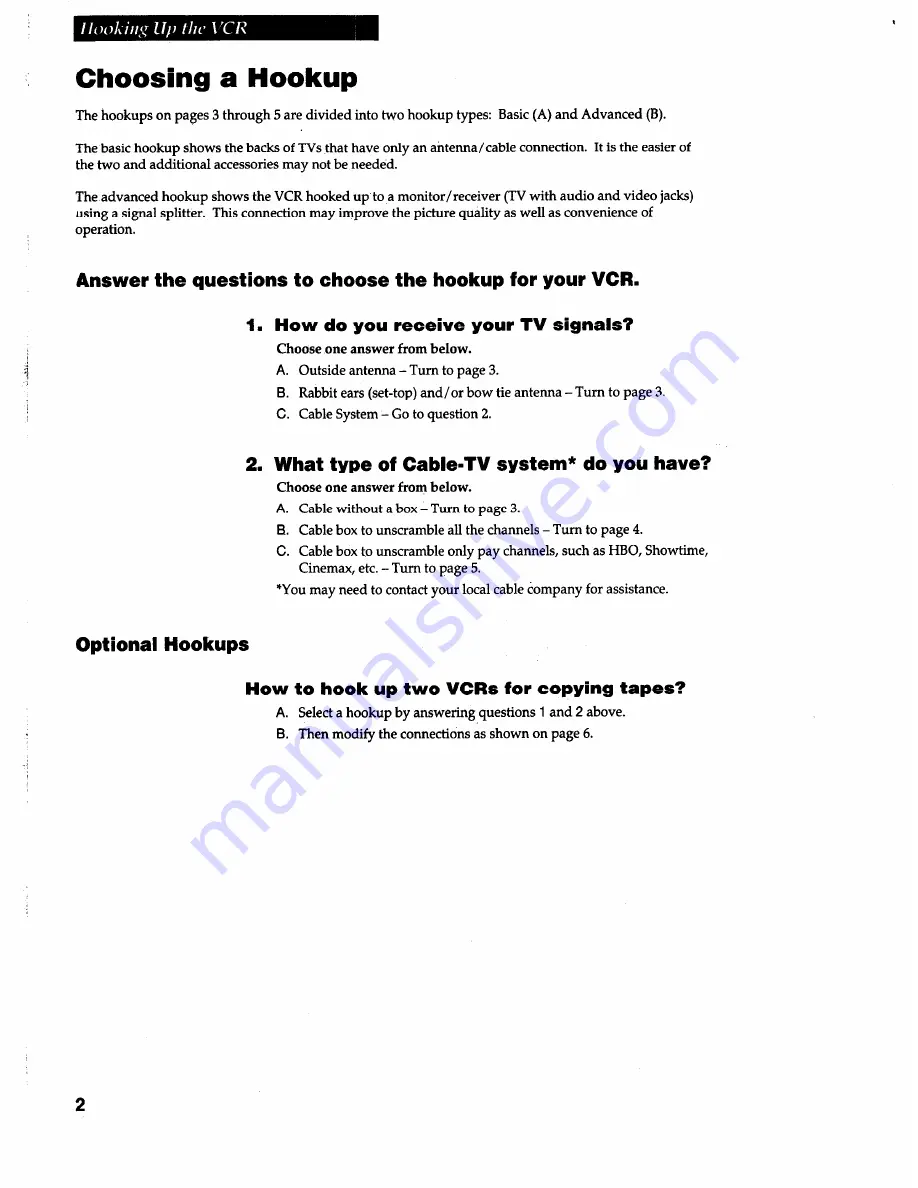 GE VG4038/ VG4039 User Manual Download Page 4