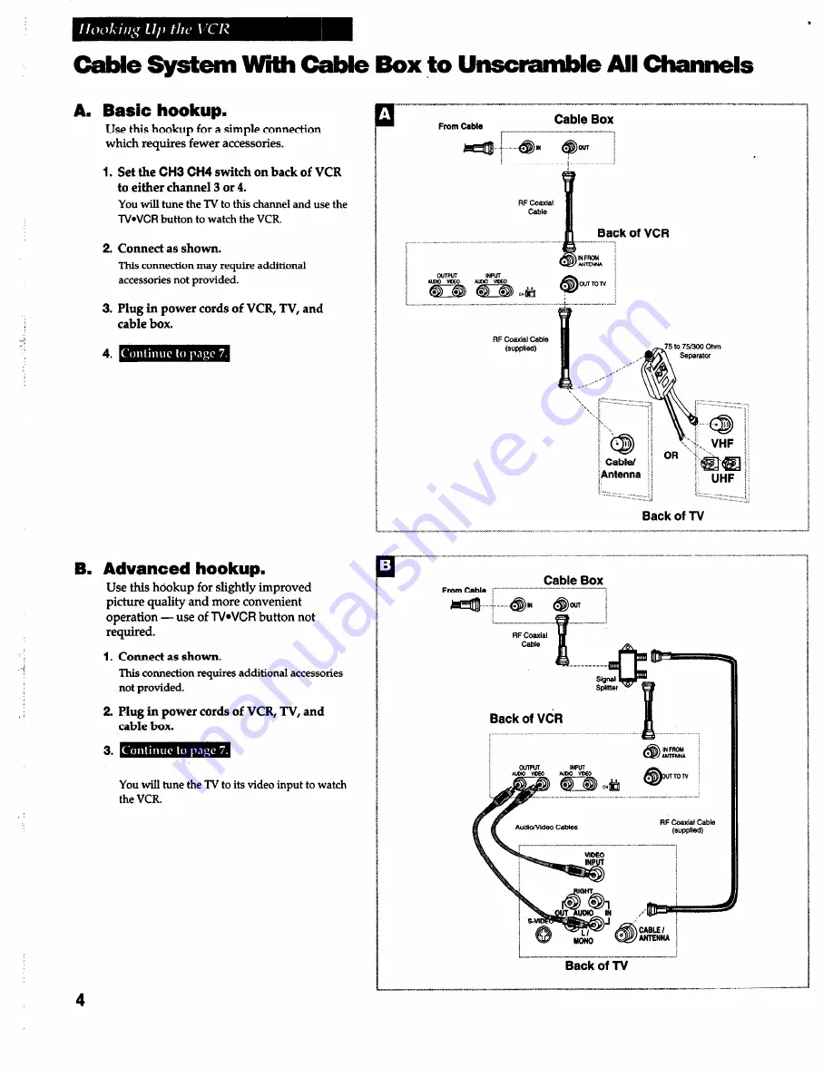 GE VG4038/ VG4039 User Manual Download Page 6