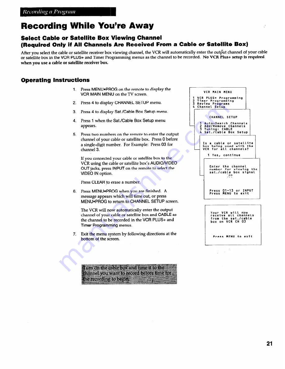 GE VG4038/ VG4039 User Manual Download Page 23