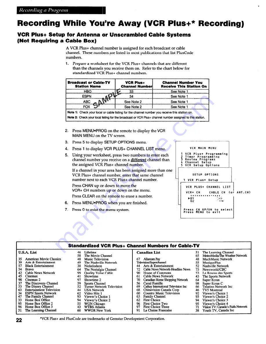 GE VG4038/ VG4039 User Manual Download Page 24