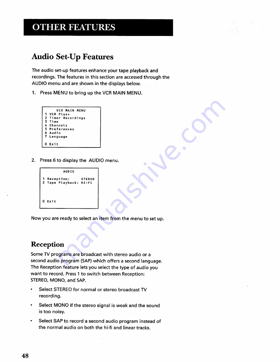 GE VG4267 User Manual Download Page 50