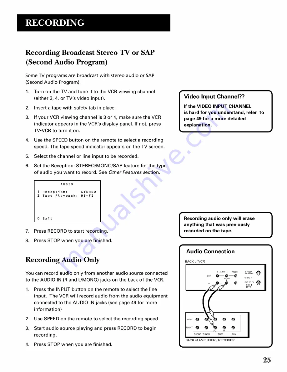 GE VG4271 User Manual Download Page 27