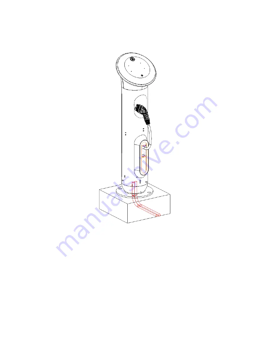 GE WattStation Pedestal Installation Manual Download Page 13