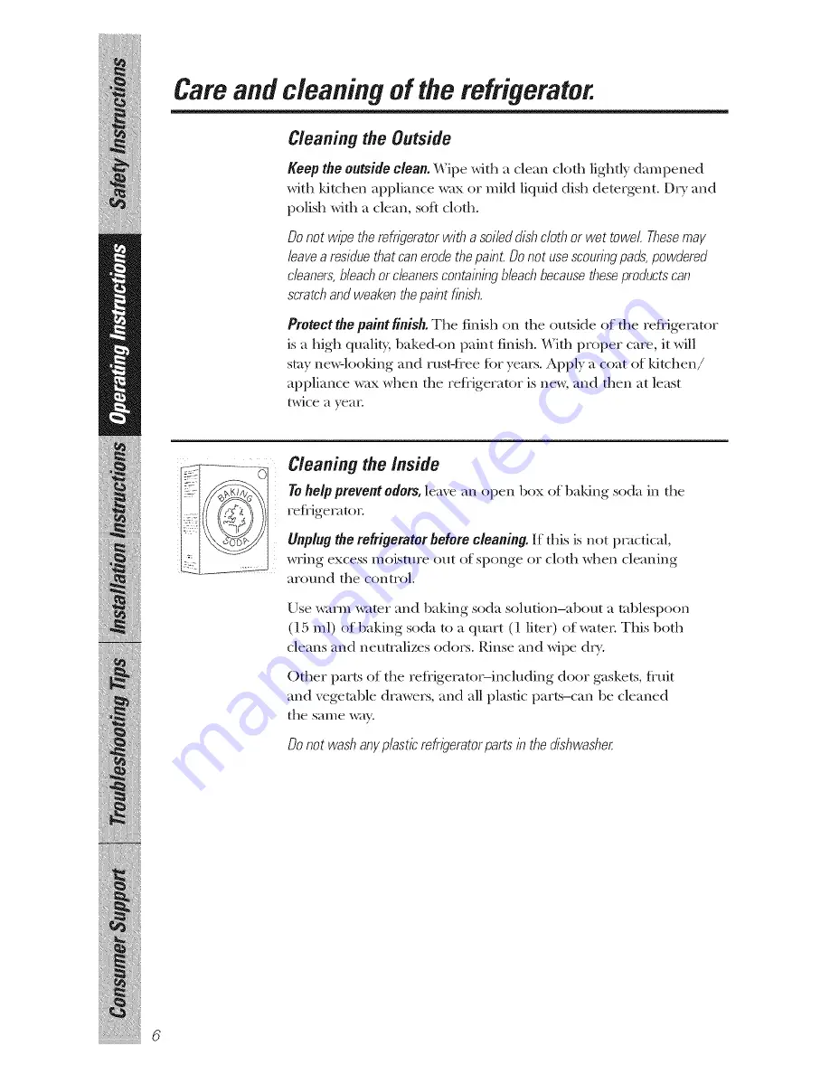 GE WMR04GAV Owner'S Manual And Installation Instructions Download Page 6