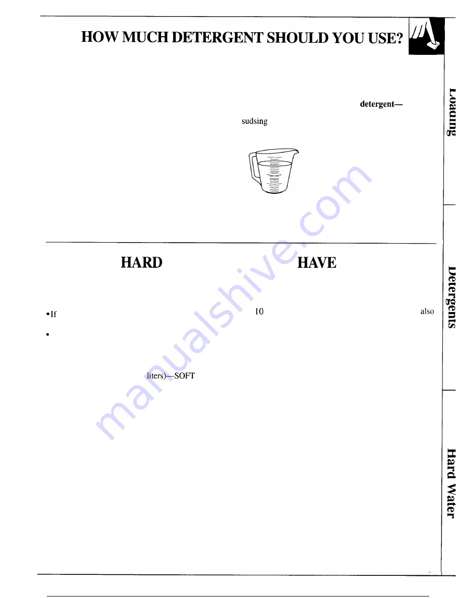 GE WWA8995S Use And Care Manual Download Page 13