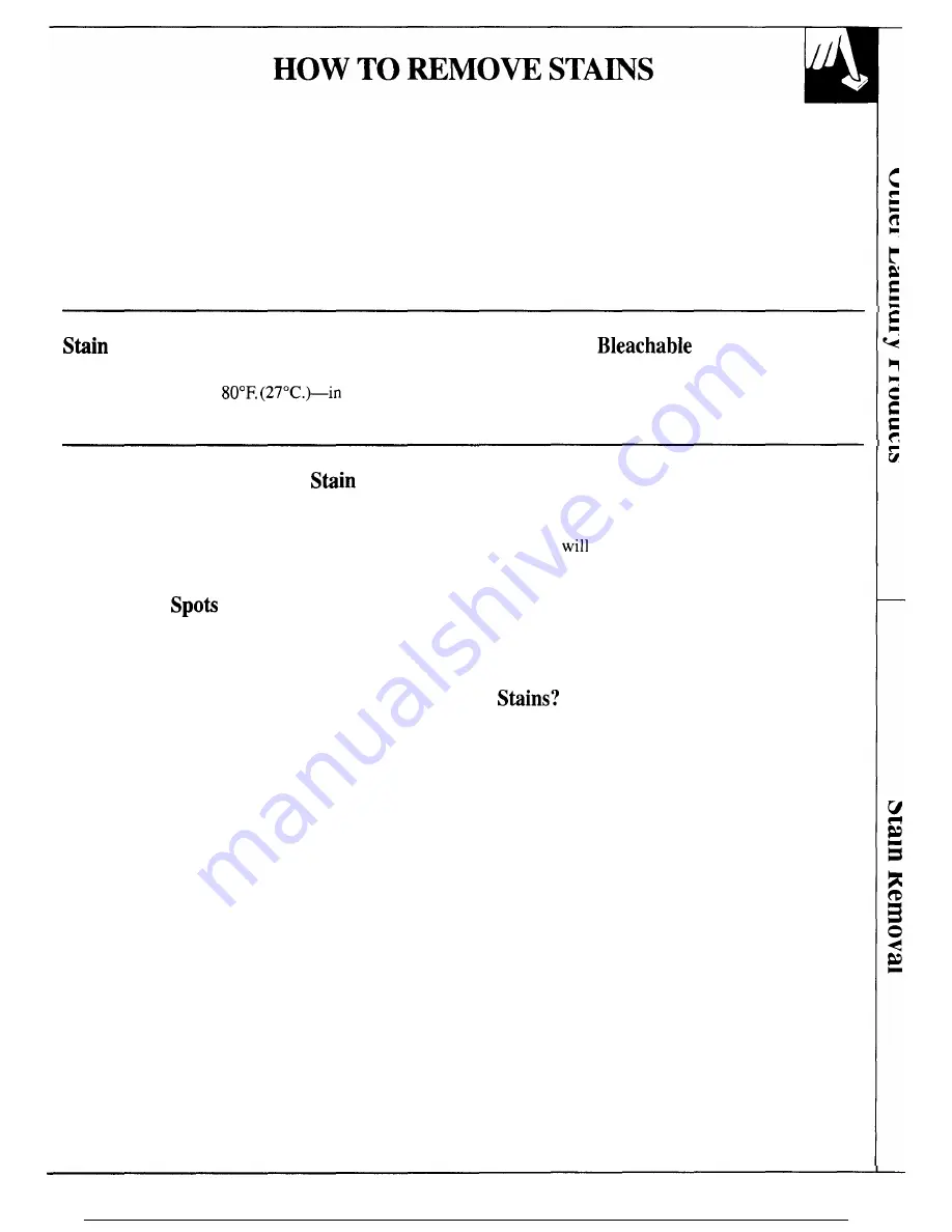 GE WWA8995S Use And Care Manual Download Page 15