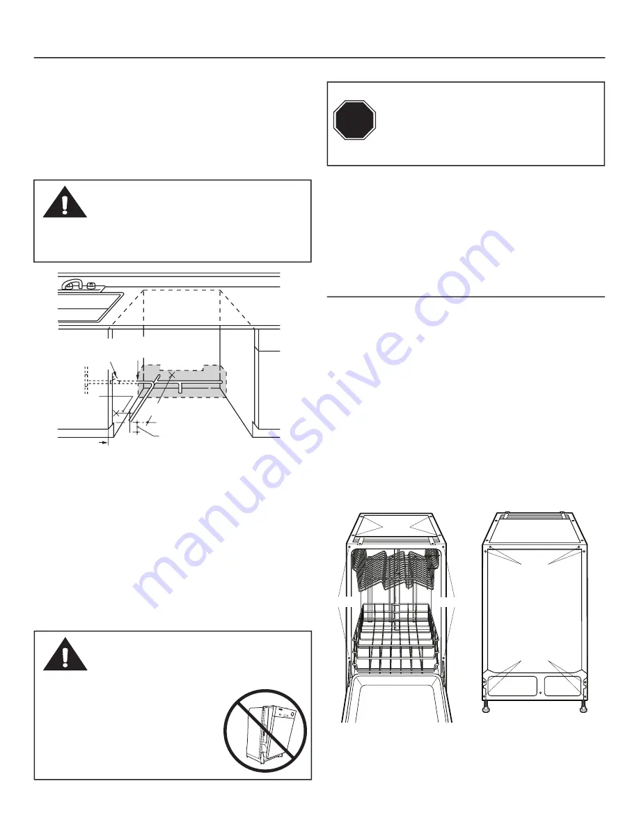 GE ZBD1870NSS Installation Instructions Manual Download Page 6