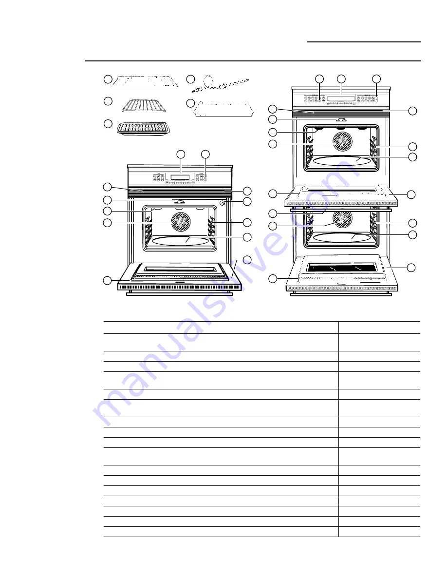 GE zek957bdbb Owner'S Manual Download Page 6