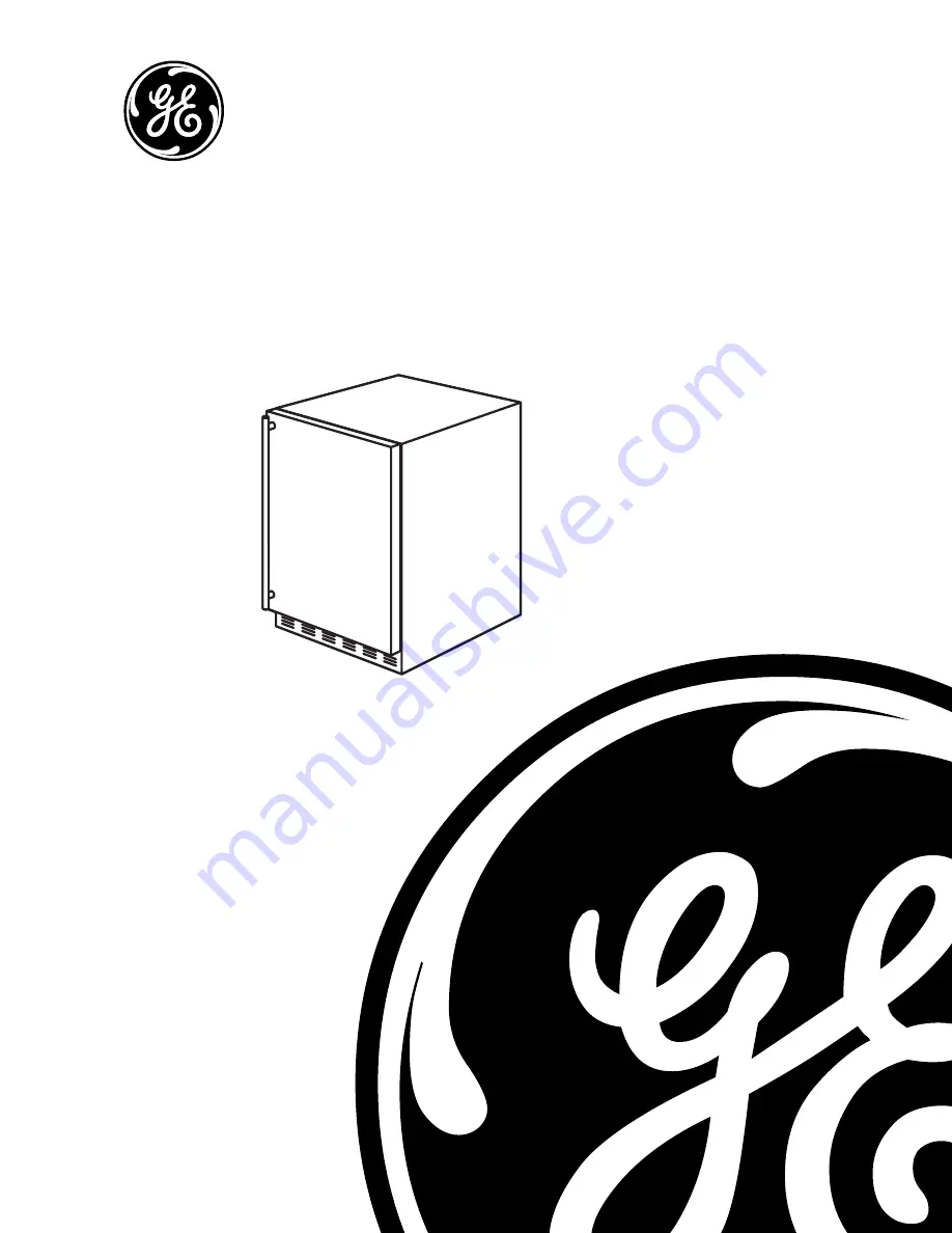 GE ZIB240P Technical Service Manual Download Page 1