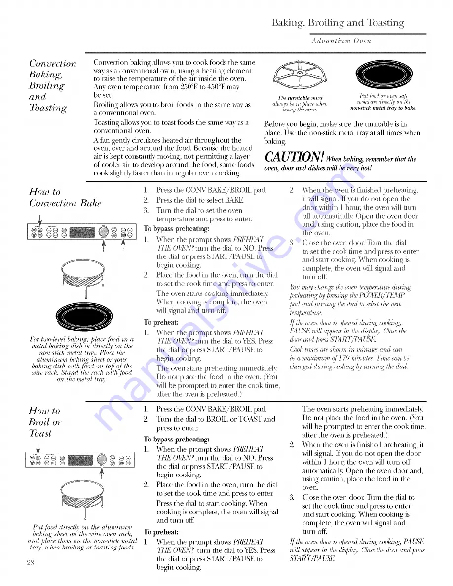 GE ZSCIO00 Owner'S Manual Download Page 28