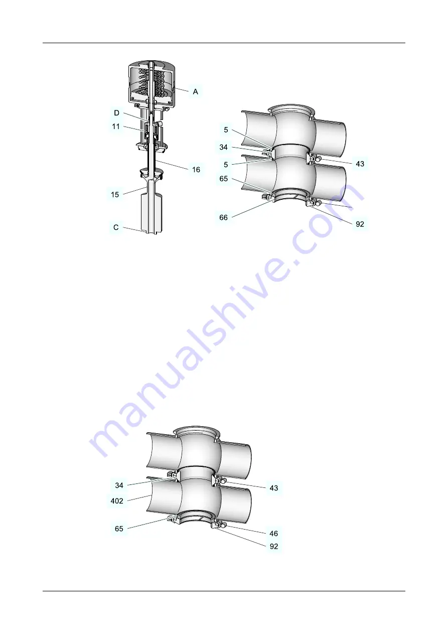 GEA VARIVENT DN 25 Operating Instruction Download Page 45