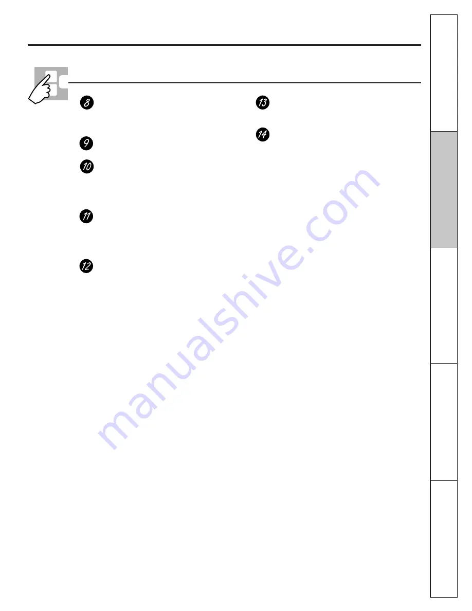 GEAppliances Adora JGBP87SEMSS User Manual Download Page 13