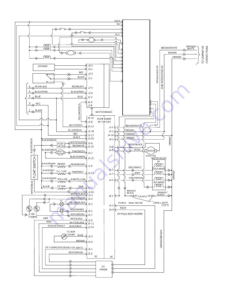 GEAppliances CFE28TSH Technical Service Manual Download Page 124