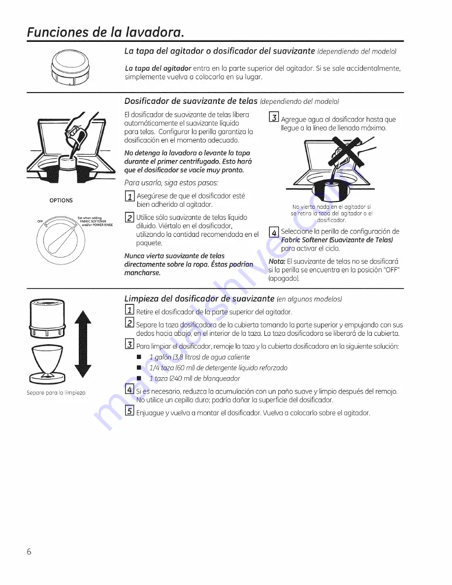 GEAppliances GTW180SCJ0WW Скачать руководство пользователя страница 38