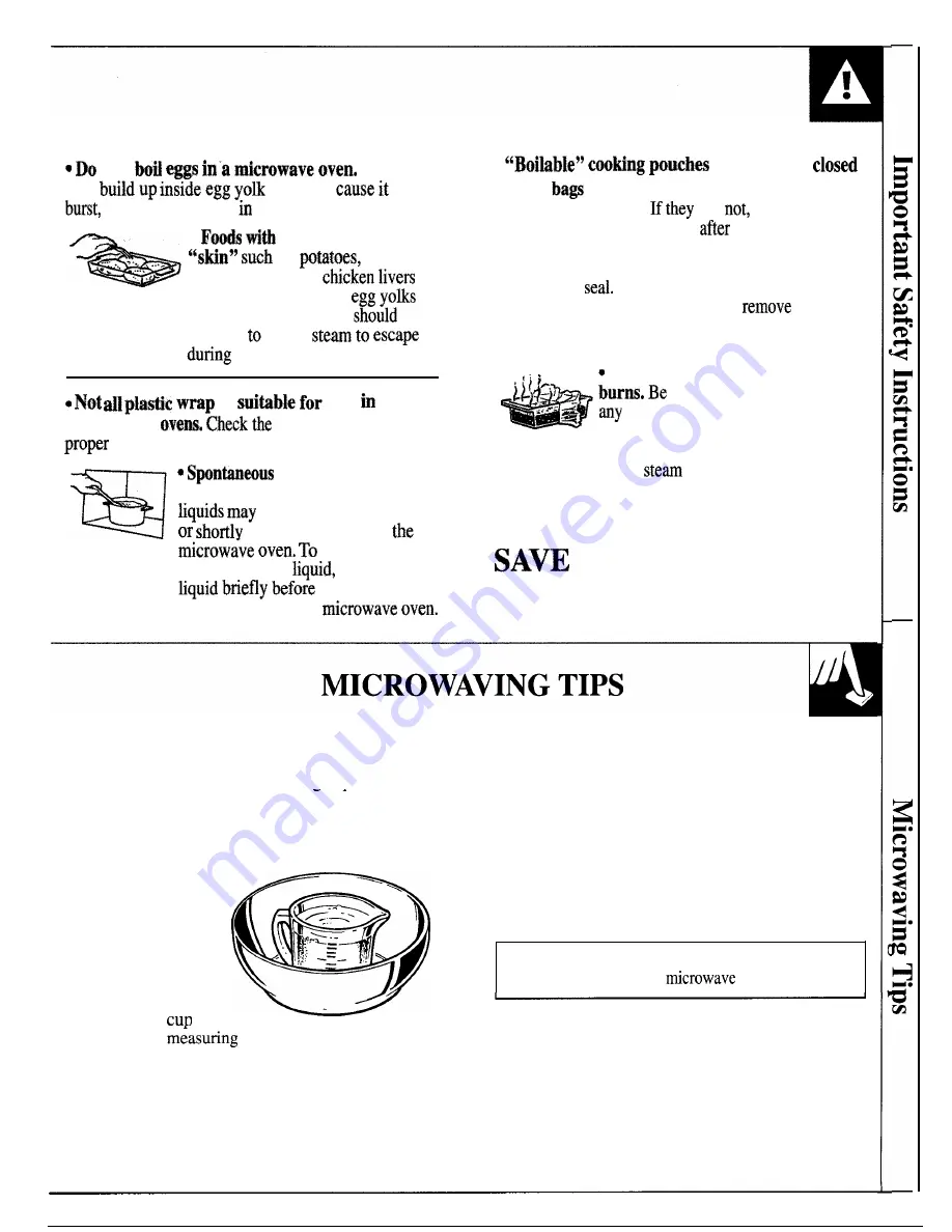 GEAppliances JES83TW Use And Care & Cooking Manual Download Page 5