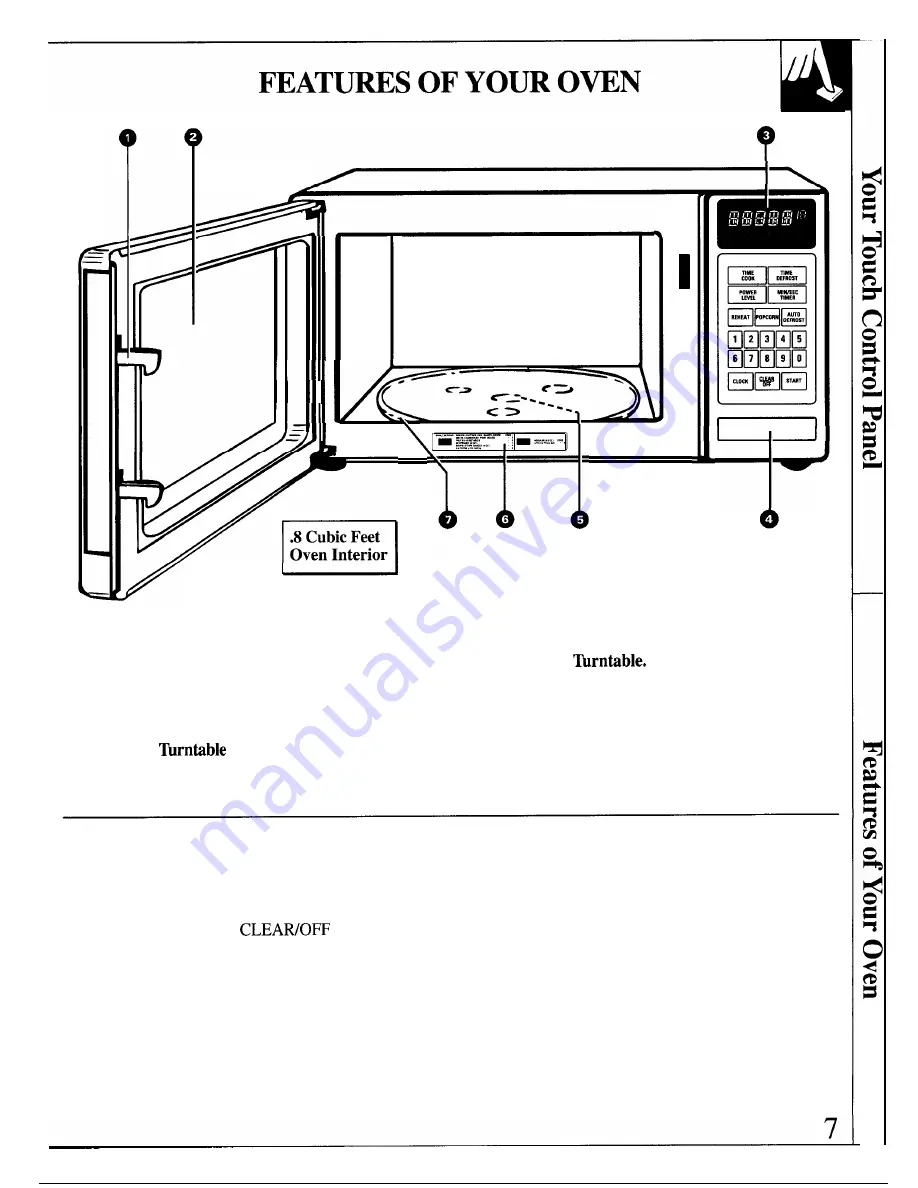 GEAppliances JES83TW Use And Care & Cooking Manual Download Page 7