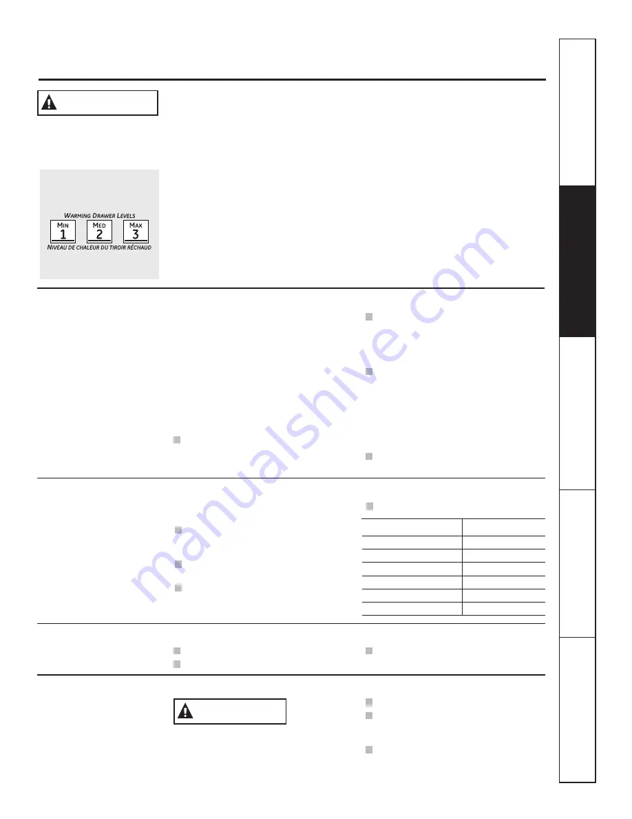 GEAppliances PCB900 Owner'S Manual Download Page 29