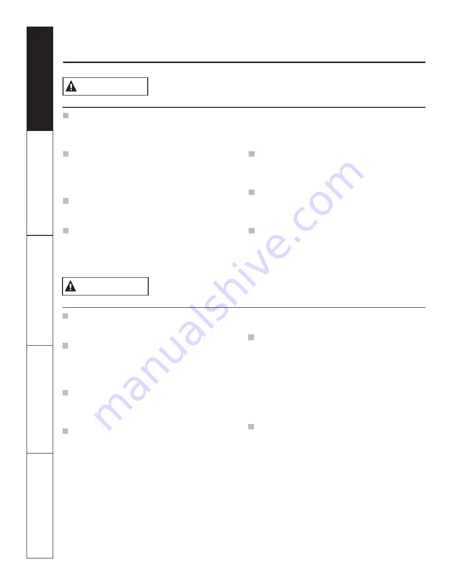 GEAppliances PCB905 Owner'S Manual Download Page 4