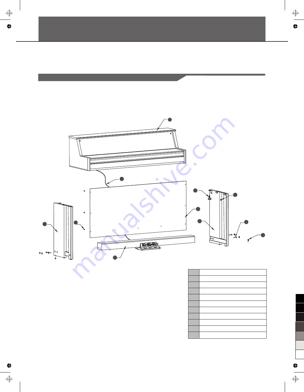 Gear4music DP-70U Owner'S Manual Download Page 6