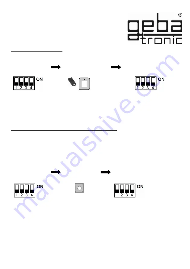 Geba Tronic Cody Universal 1/1 Скачать руководство пользователя страница 15