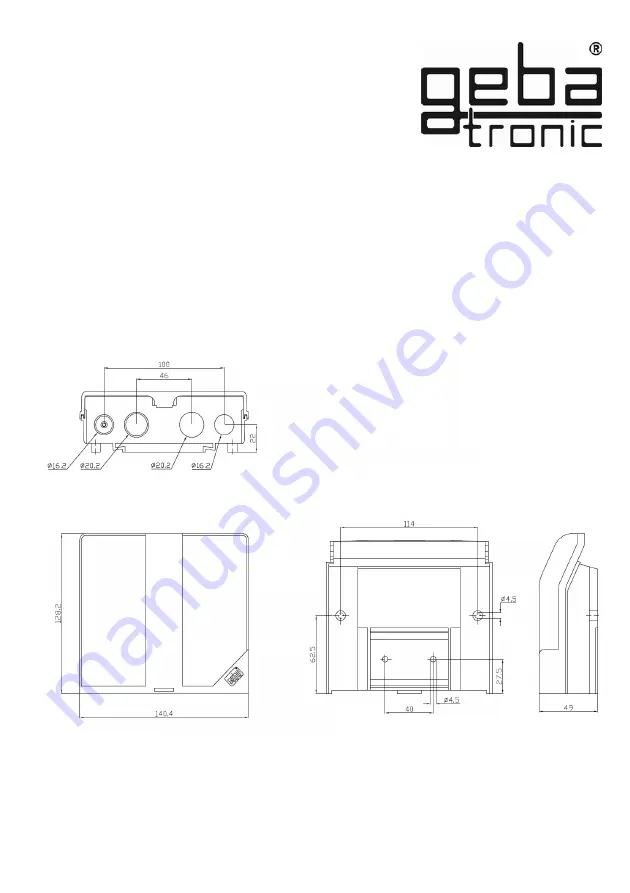 Geba Tronic Cody Universal 1/1 Скачать руководство пользователя страница 22