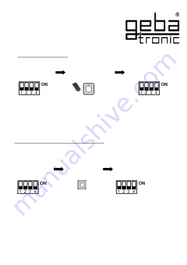 Geba Tronic Cody Universal 1/1 Manual Download Page 51