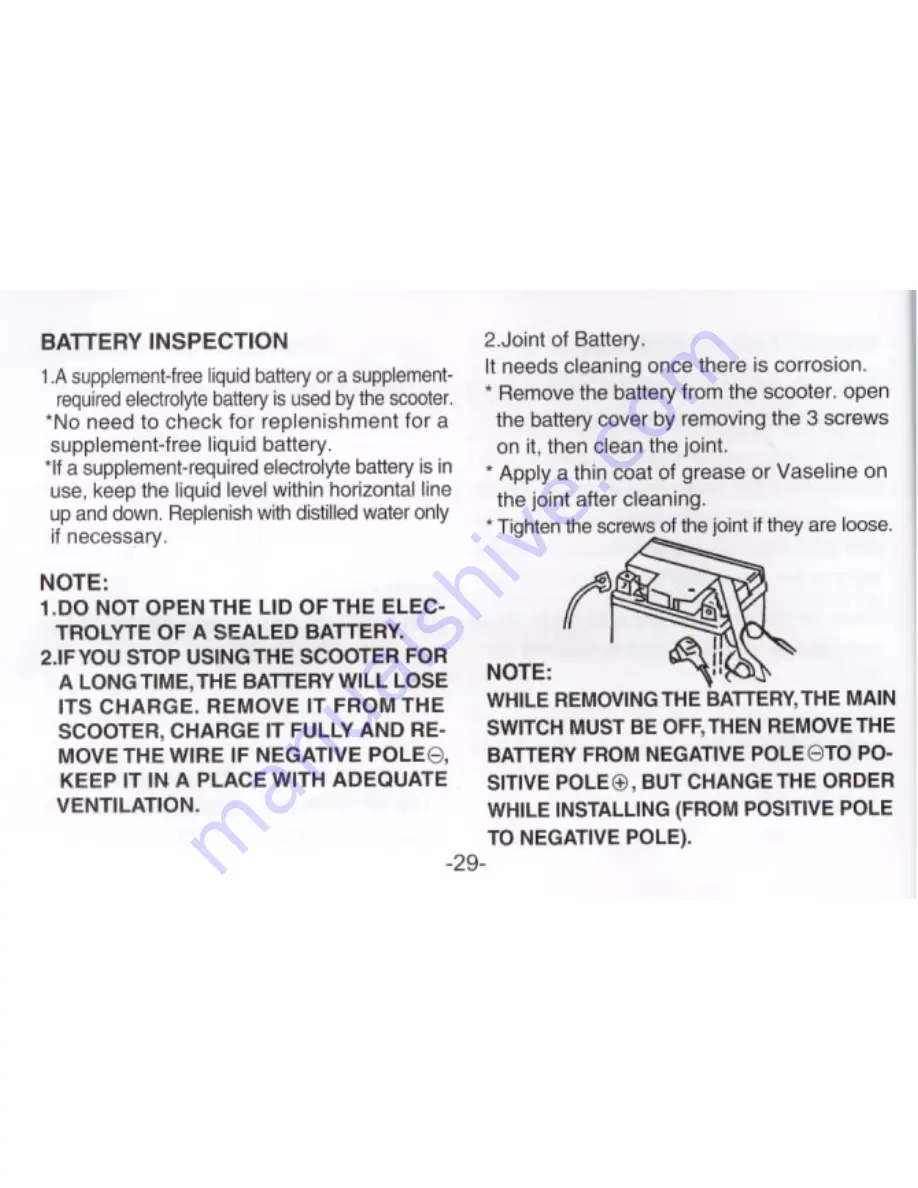 Geely JL50QT-21 Owner'S Manual Download Page 13