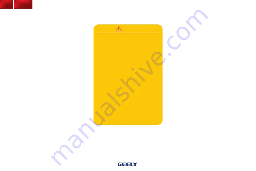 Geely MK Series Owner'S Manual Download Page 42