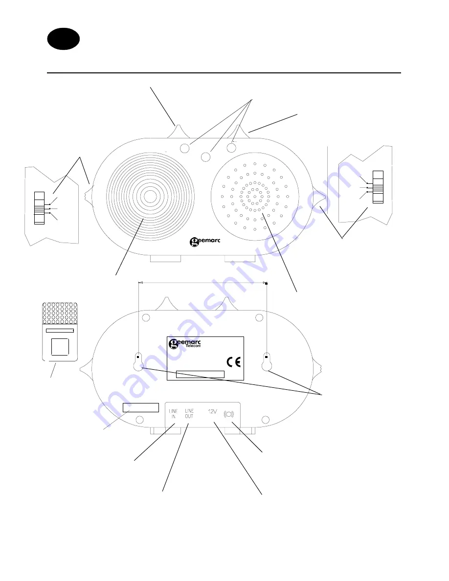 Geemarc CL2 User Manual Download Page 2