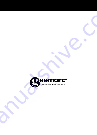 Geemarc CL8600 Manual Download Page 6