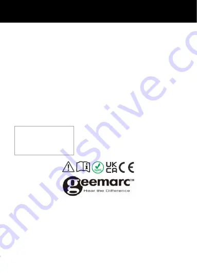 Geemarc CL8600 Manual Download Page 51