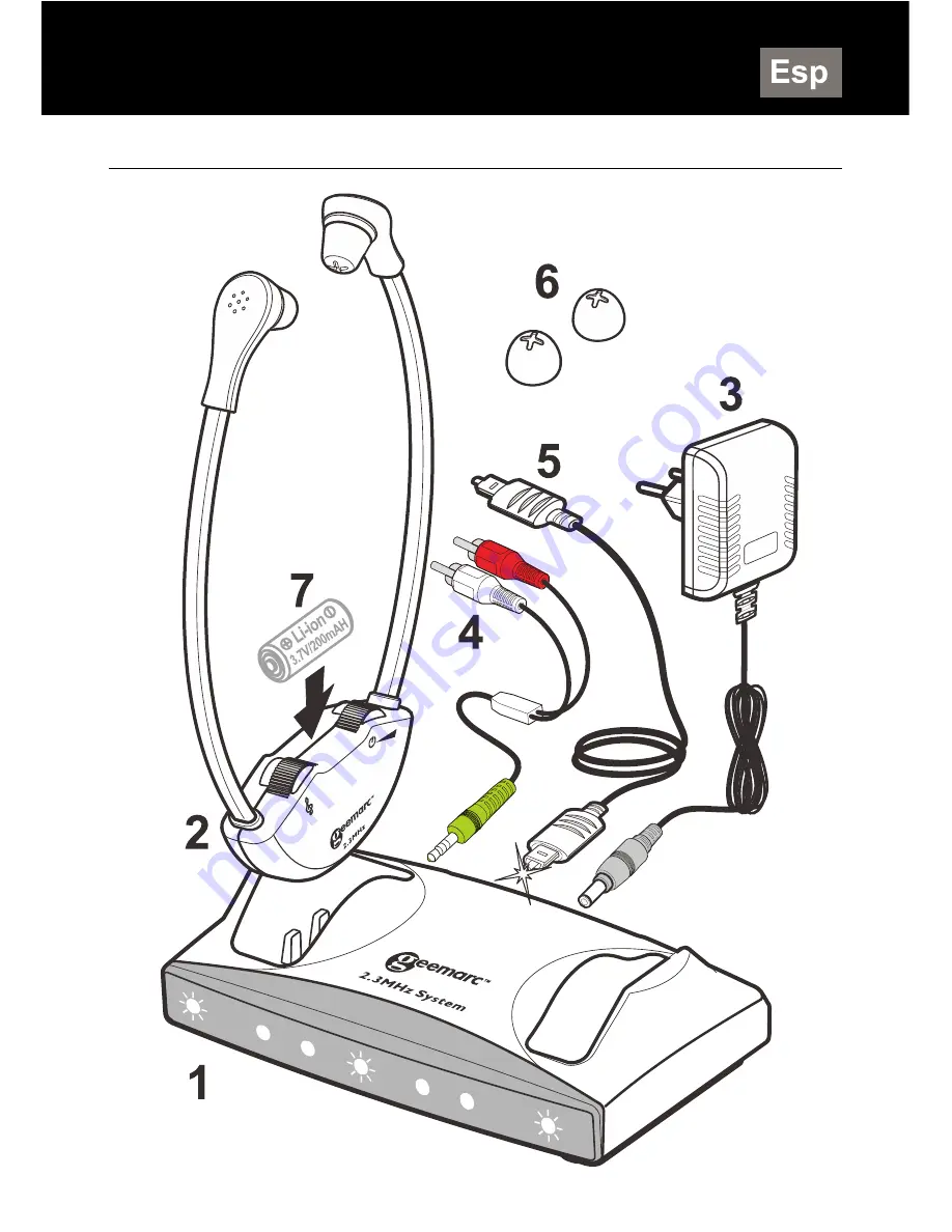 Geemarc ClearSound CL7150 User Manual Download Page 60