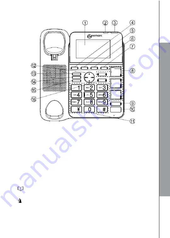 Geemarc combi dect 295 User Manual Download Page 16