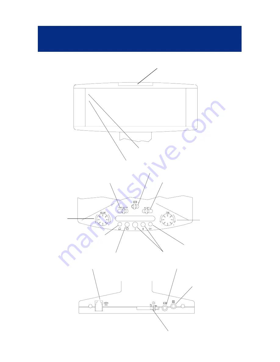 Geemarc Large Display Alarm Clock User Manual Download Page 3