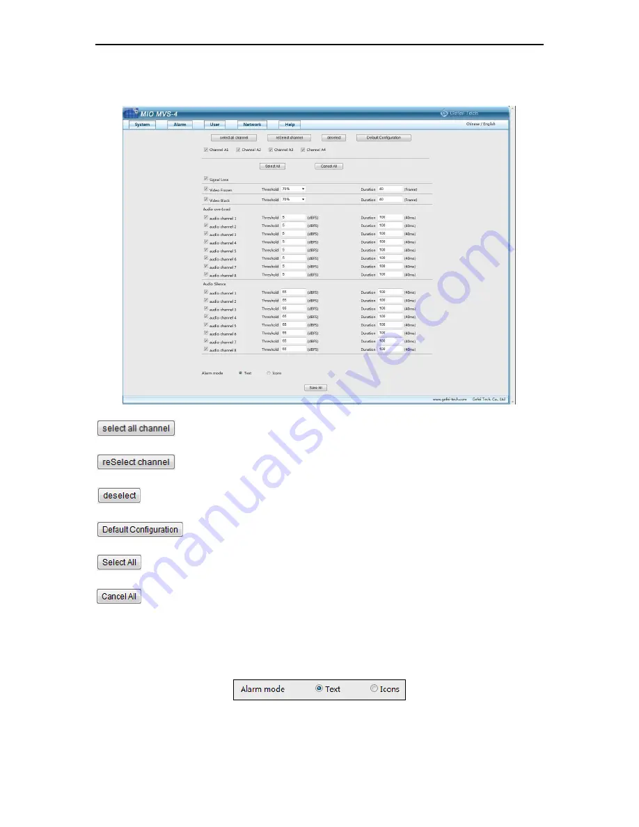 Gefei MIO MVS - 4 HD User Manual Download Page 31