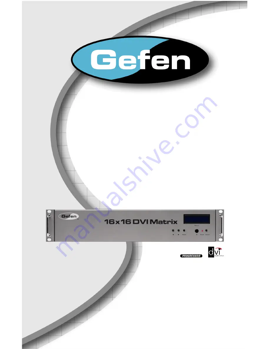 Gefen EXT-DVI-16416 User Manual Download Page 1