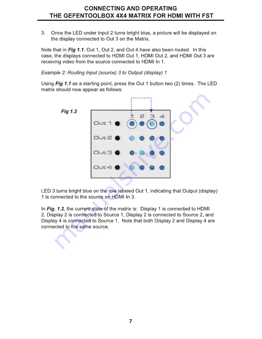 Gefen GTB-HDFST-444 User Manual Download Page 11