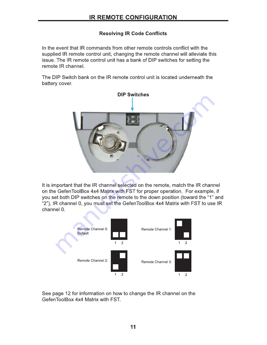 Gefen GTB-HDFST-444 User Manual Download Page 15