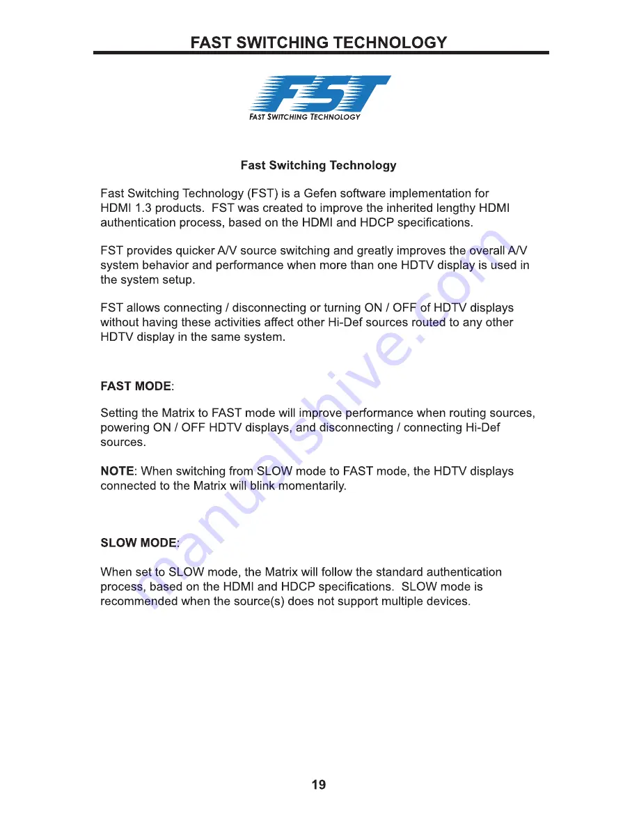 Gefen GTB-HDFST-444 User Manual Download Page 23