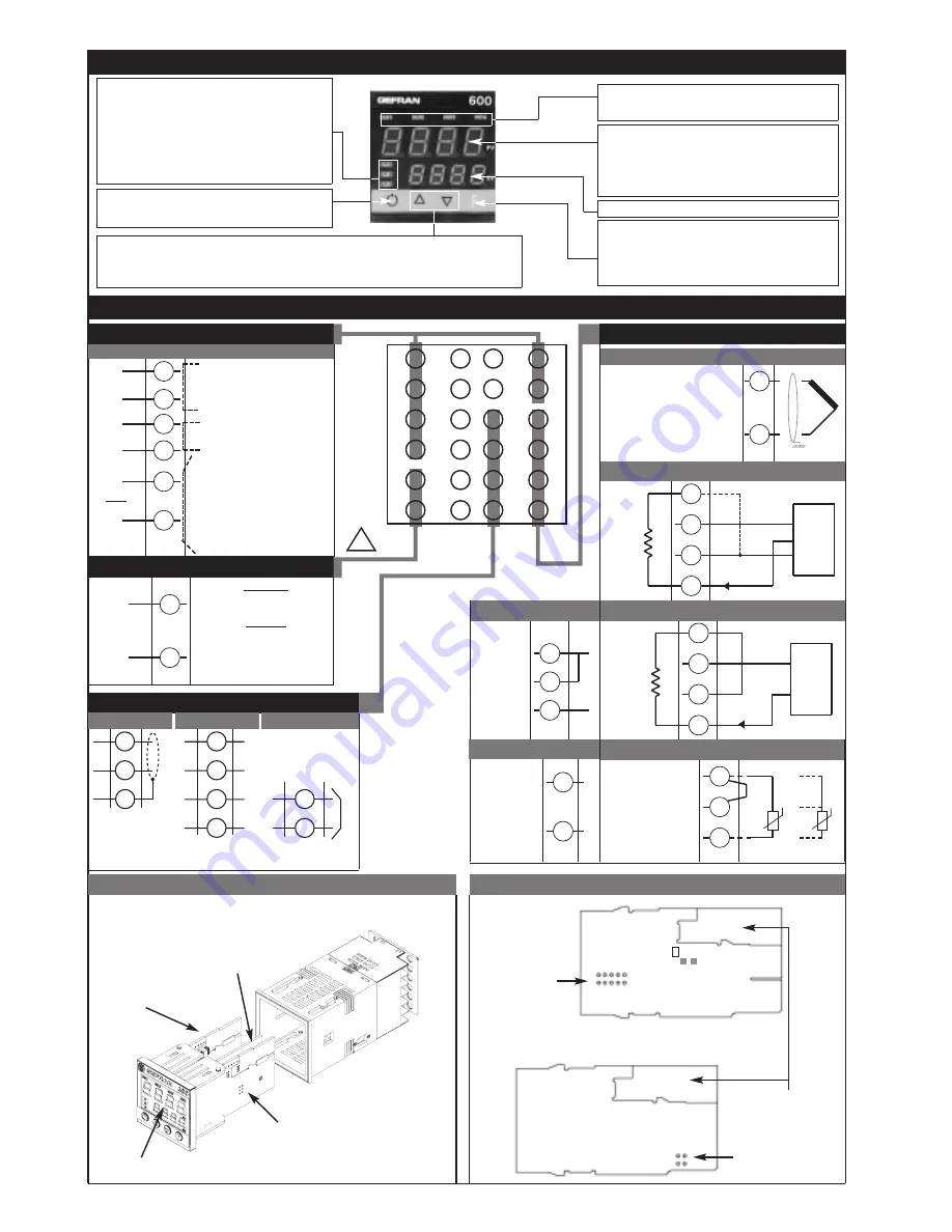 gefran 600 User Manual Download Page 19