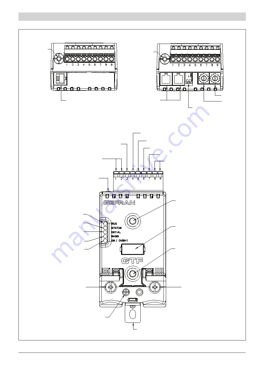 gefran 80994B Скачать руководство пользователя страница 11