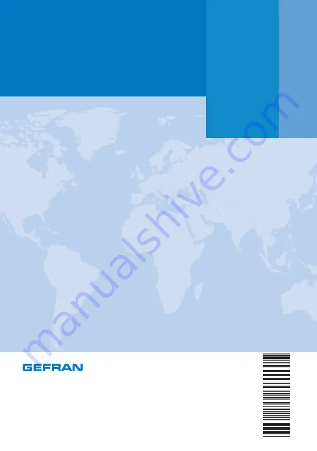 gefran ADV200-...-DC Series Quick Start Up Manual, Specification And Installation Download Page 173