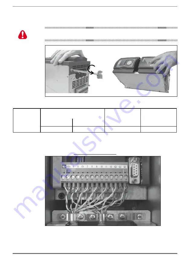 gefran AFE200 4 Series Instruction Manual Download Page 36