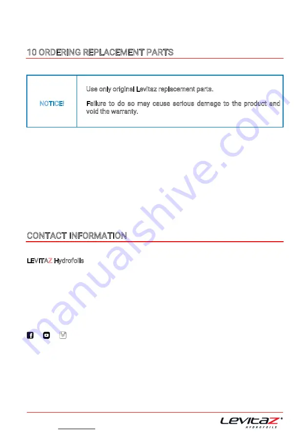 Geislinger Levitaz Hydrofoil Manual Download Page 18