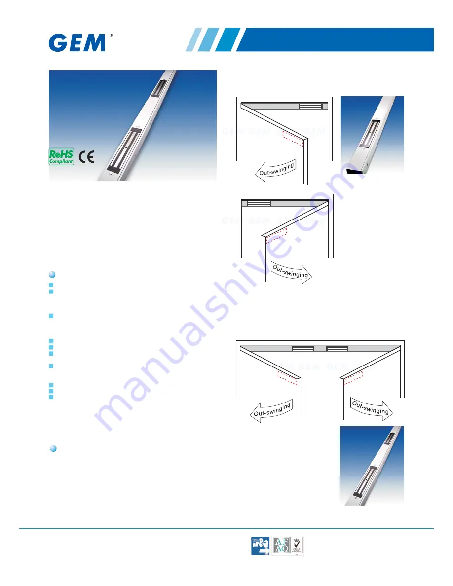 GEM FDH-100M Specification Sheet Download Page 1