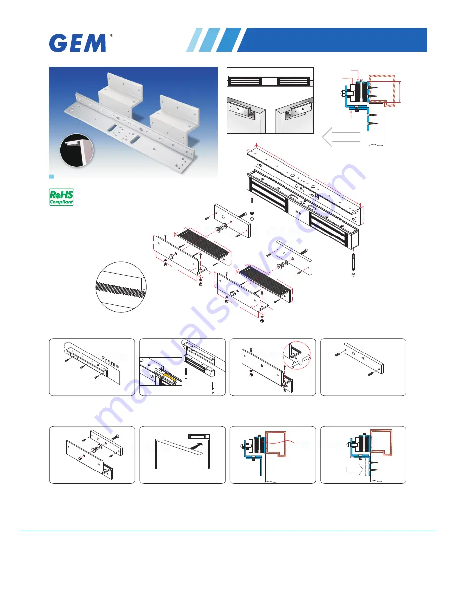 GEM LZ-NH2500N Specification Sheet Download Page 1