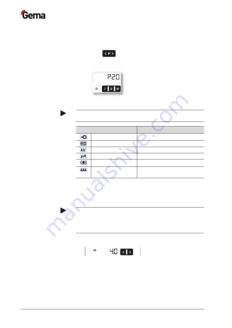 Gema GG21 Operating Instructions And Spare Parts List Download Page 42