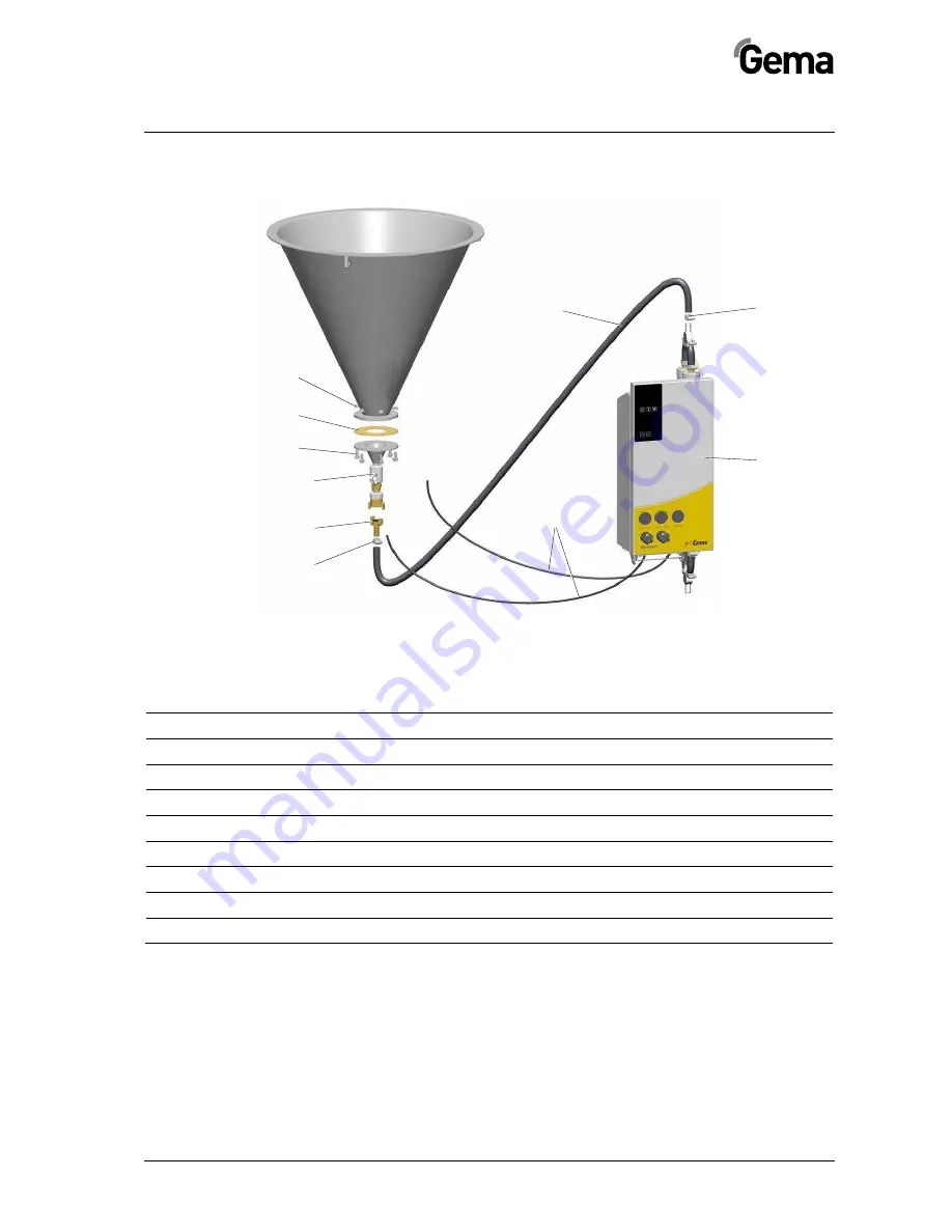 Gema OptiCenter OC04 Operating Instructions And Spare Parts List Download Page 59