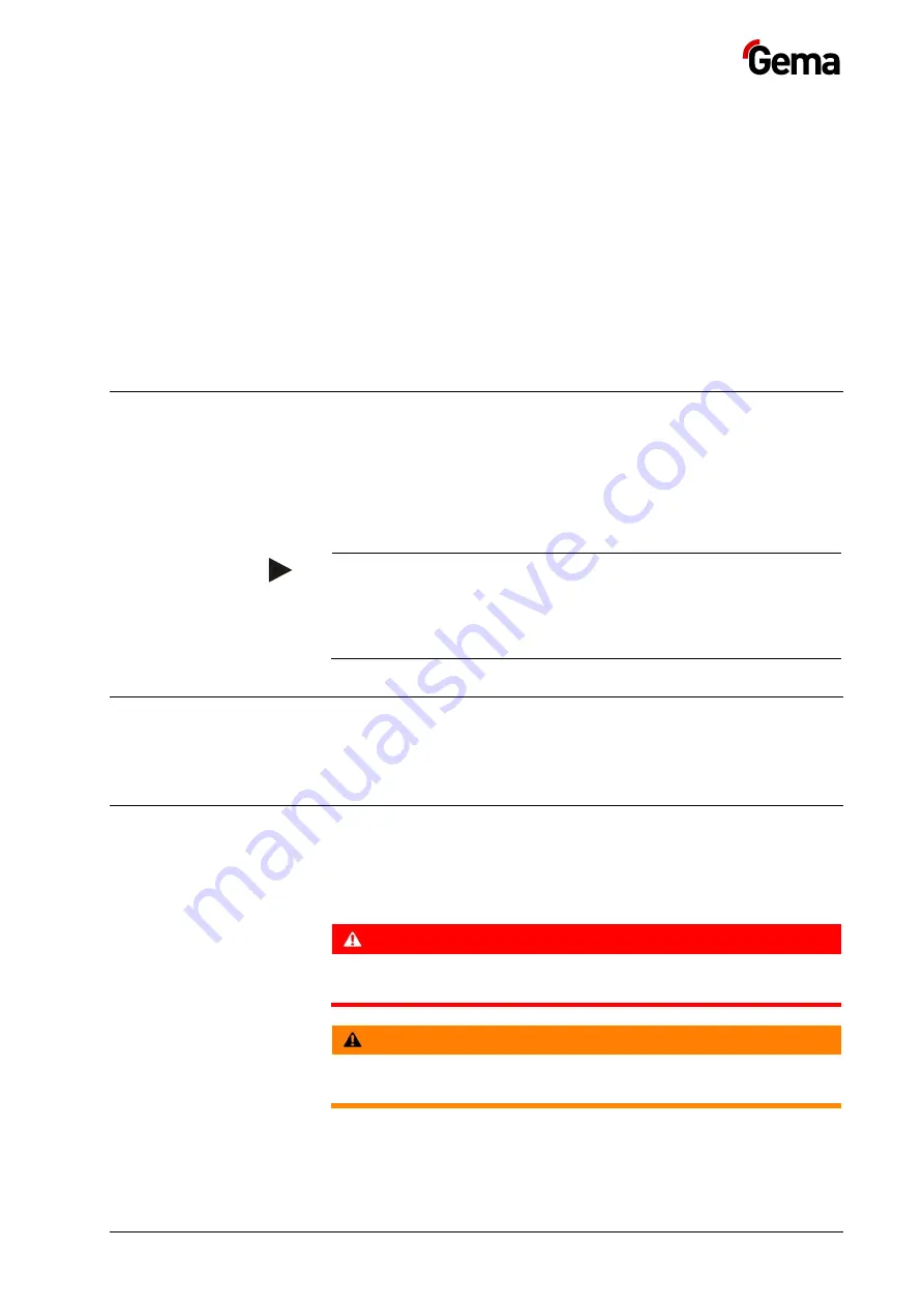 Gema OptiCenter OC09 Operating Instructions And Spare Parts List Download Page 7