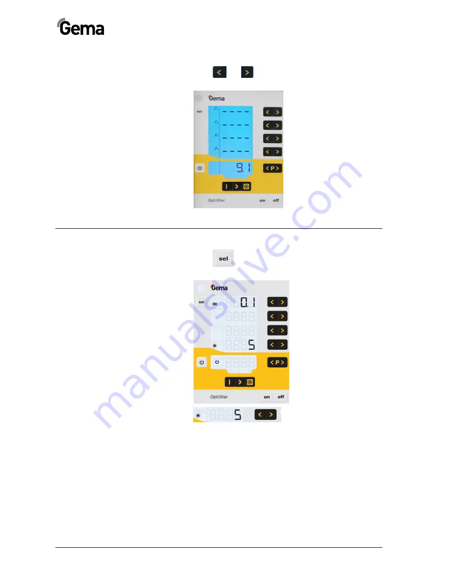 Gema OptiStar CG08 Operating Instructions And Spare Parts List Download Page 42